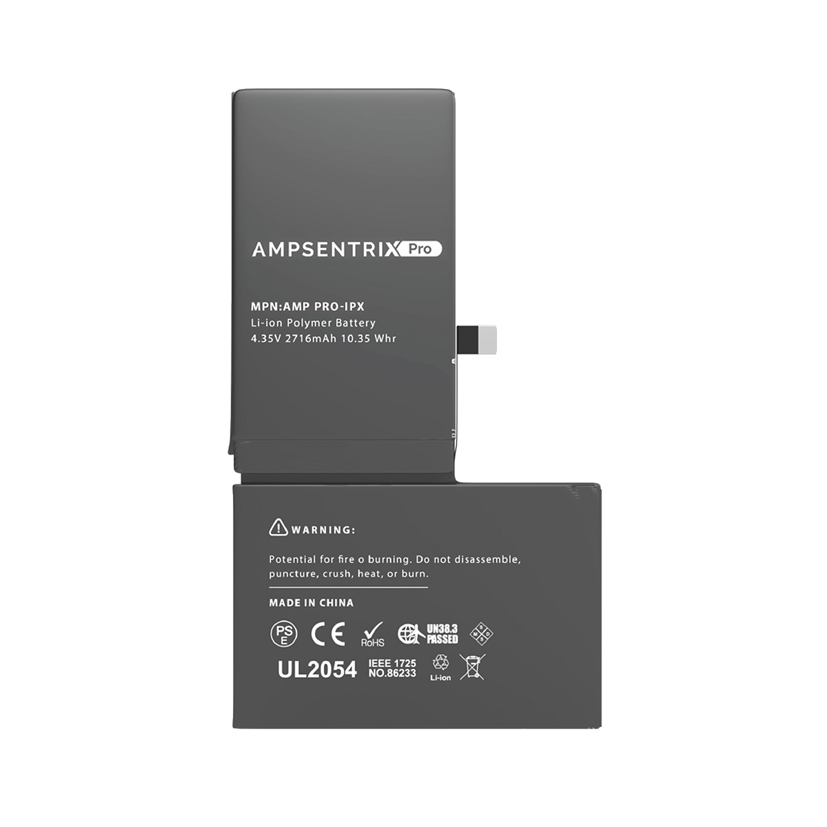 Bateria Ampsentrix Pro iPhone X
